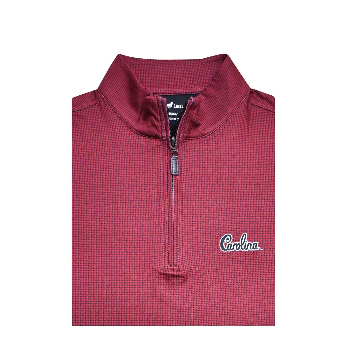 HL Sport Houndstooth Carolina Script 1/4 Zip