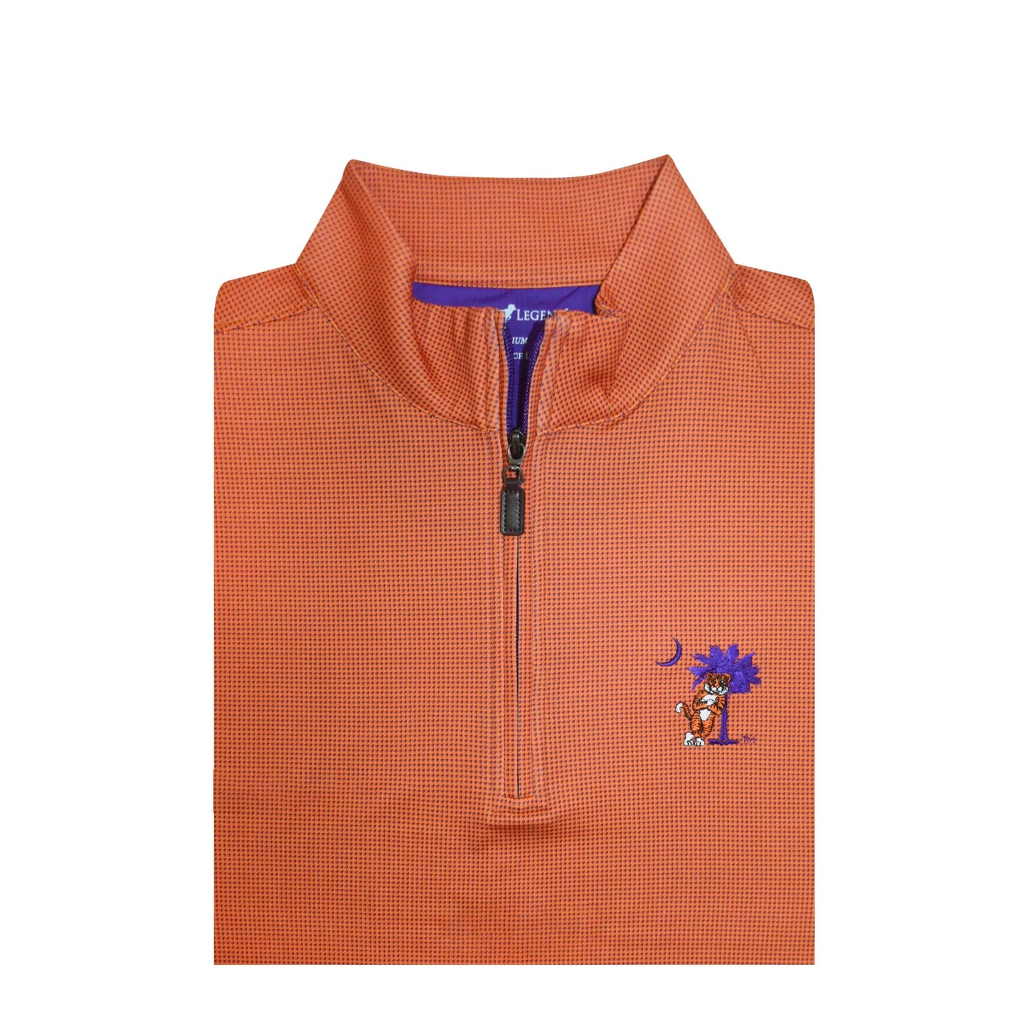 HL Sport Houndstooth Tiger on Tree 1/4 Zip
