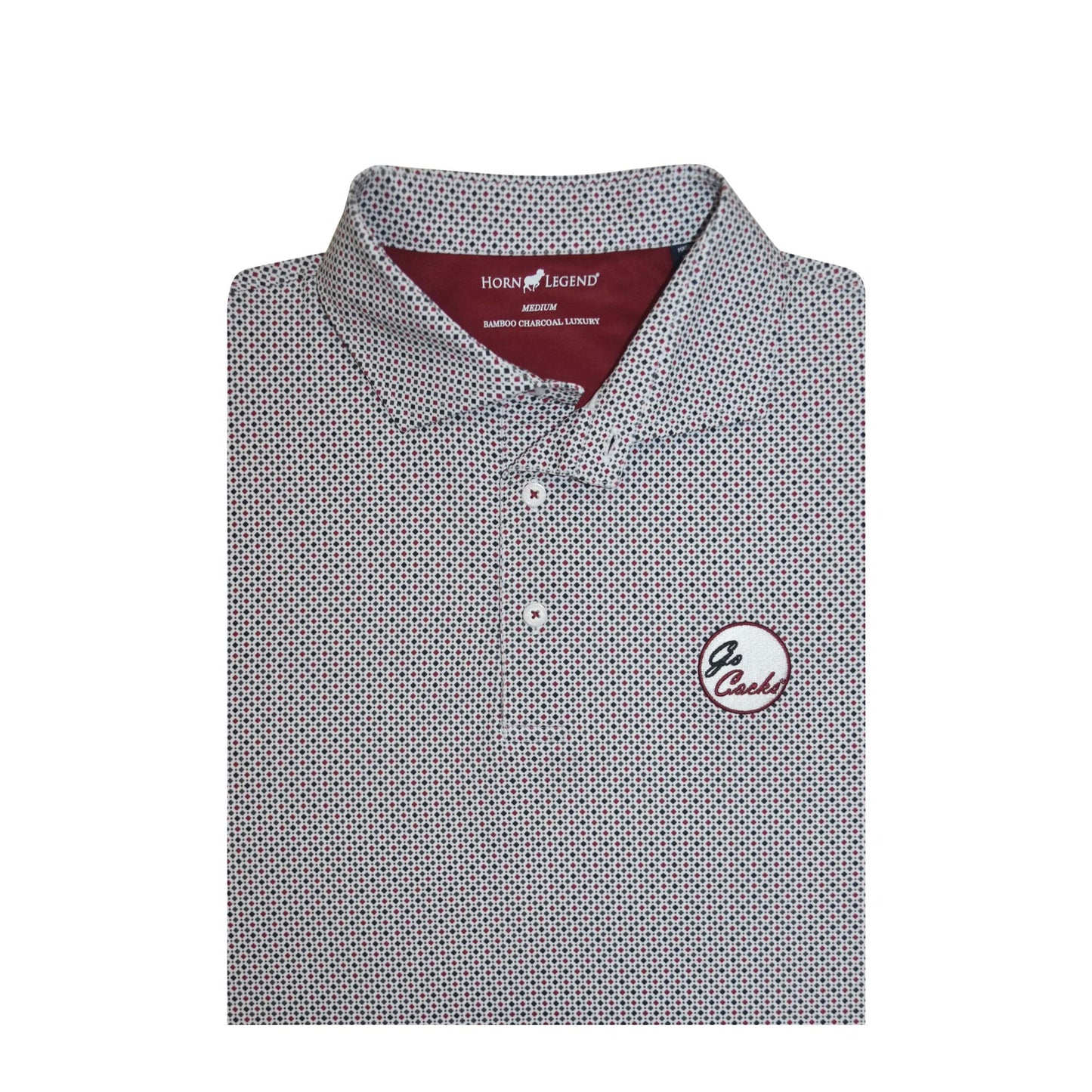 HL Sport Diamond Print Go Cocks Polo