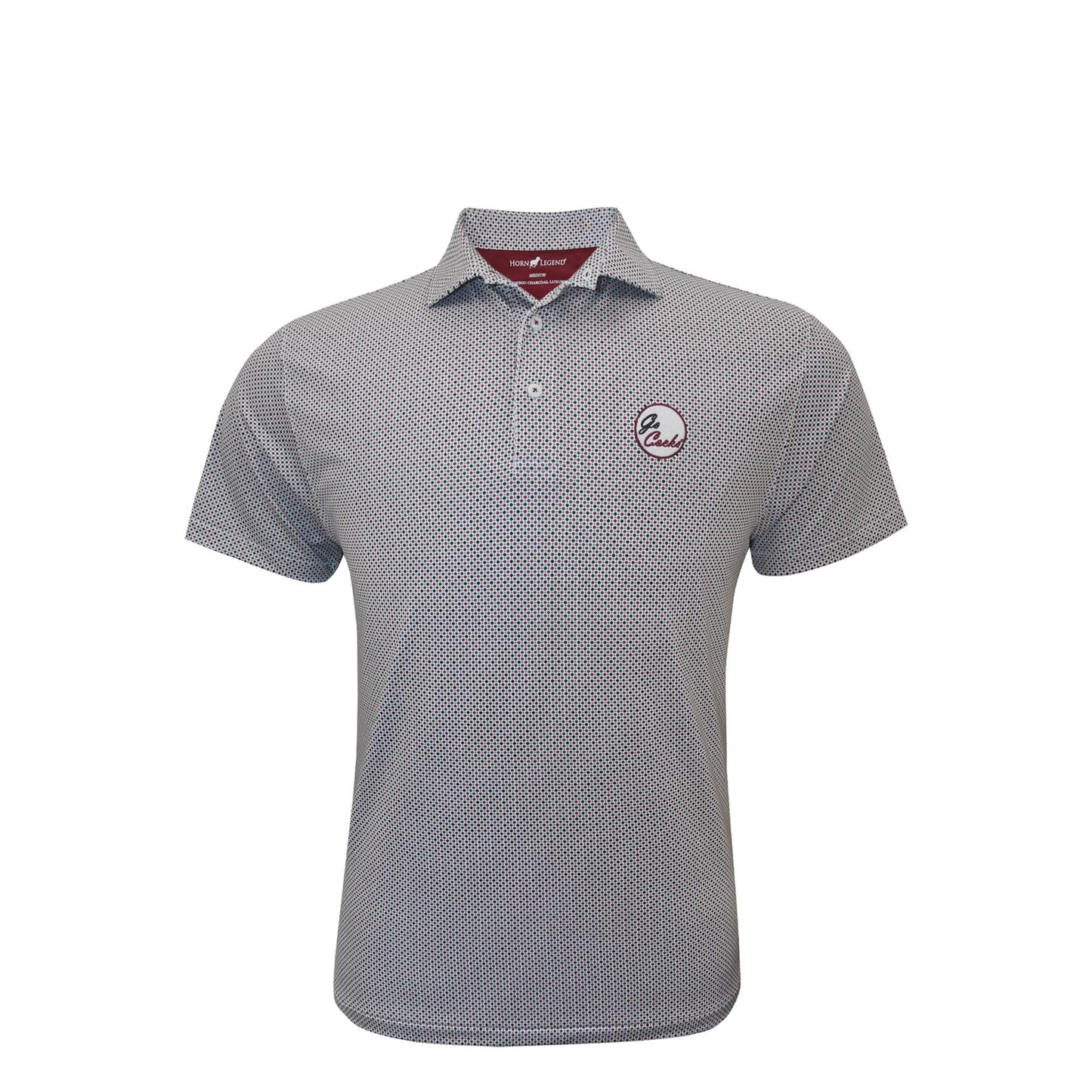 HL Sport Diamond Print Go Cocks Polo
