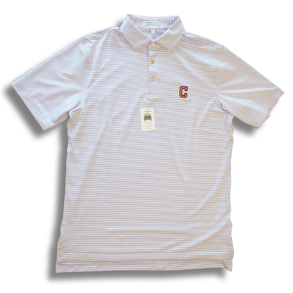 Peter Millar Clemson Block "C" performance polo.