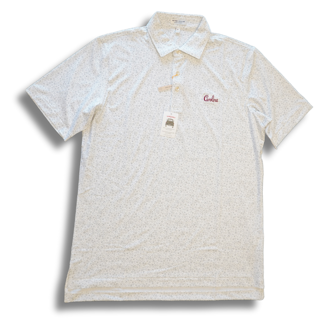 Peter Millar Gamecock "Carolina" Script Polo