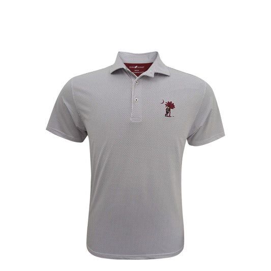 HL1024 South Carolina Asterisk Print Polo