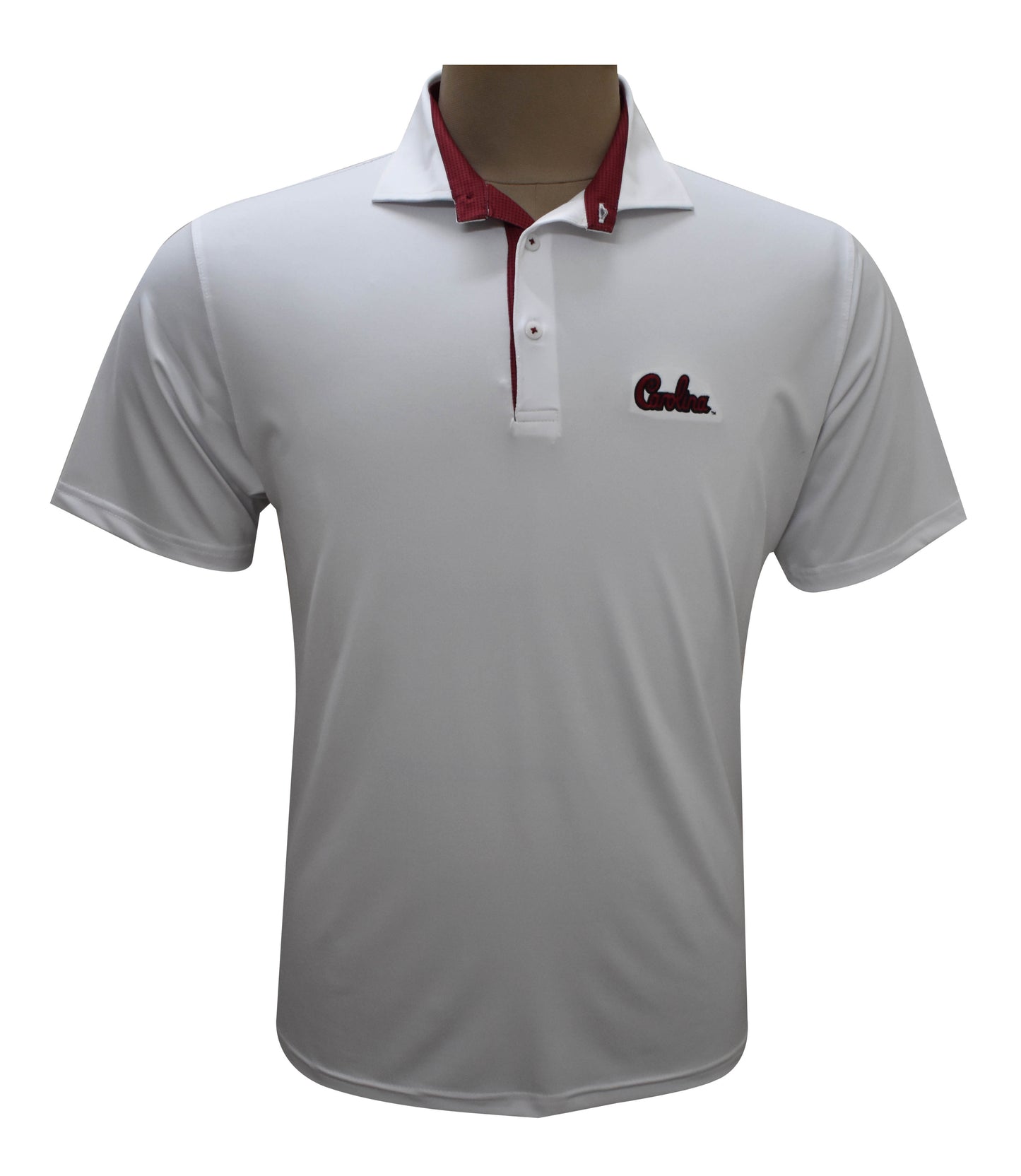 HL Sport Solid White w/ Garnet Trim