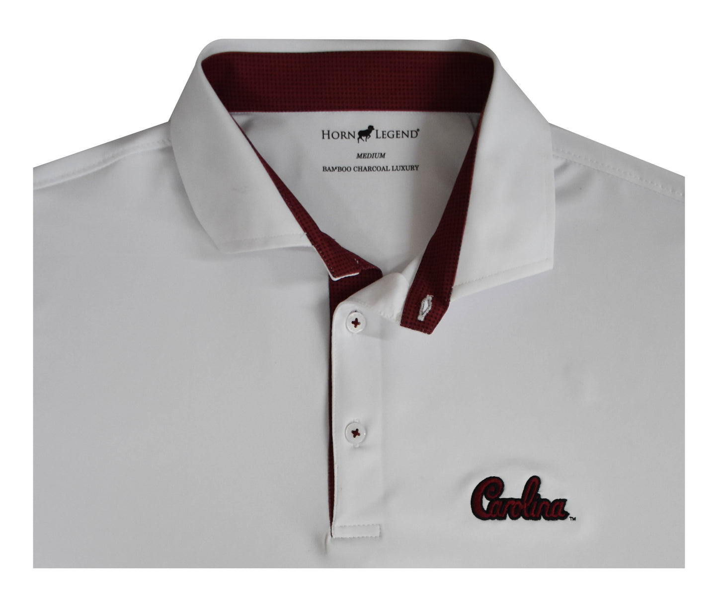 HL Sport Solid White w/ Garnet Trim