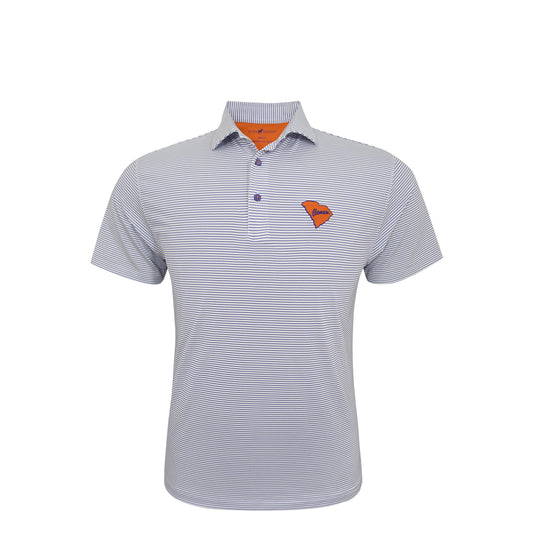 HL Sport Stripe Clemson State Polo