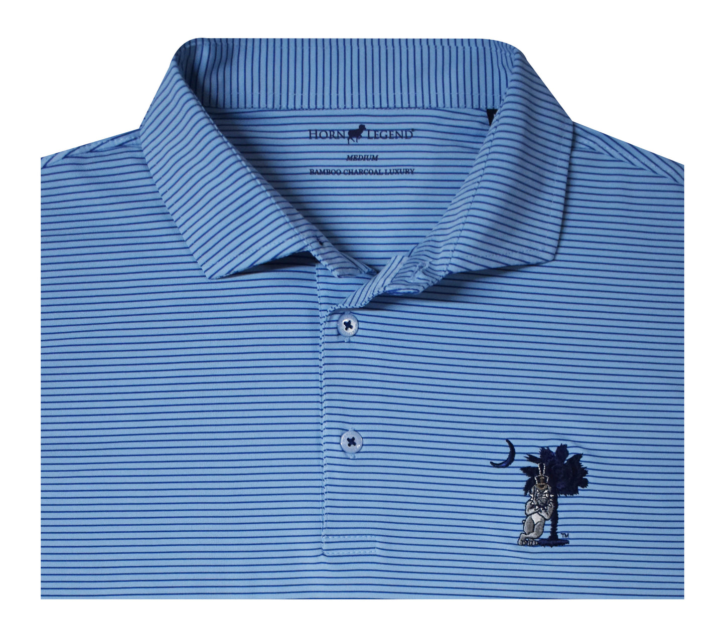 Citadel Bulldog Stripe Polo