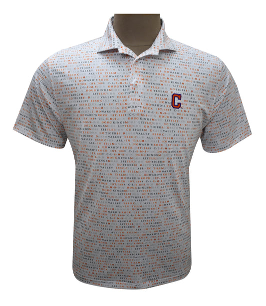 HL Sport Custom Clemson "Word" Polo