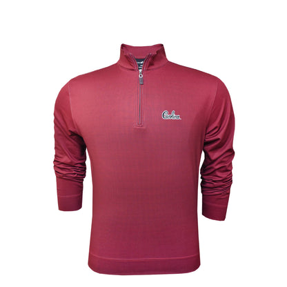 HL Sport Houndstooth Carolina Script 1/4 Zip