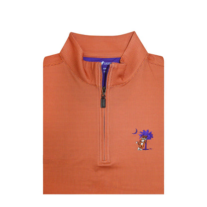 HL Sport Houndstooth Tiger on Tree 1/4 Zip