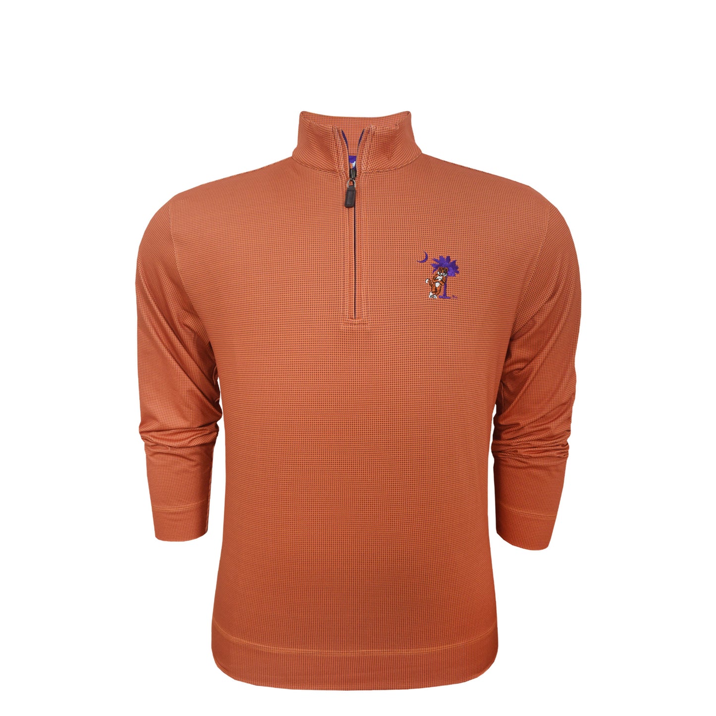 HL Sport Houndstooth Tiger on Tree 1/4 Zip