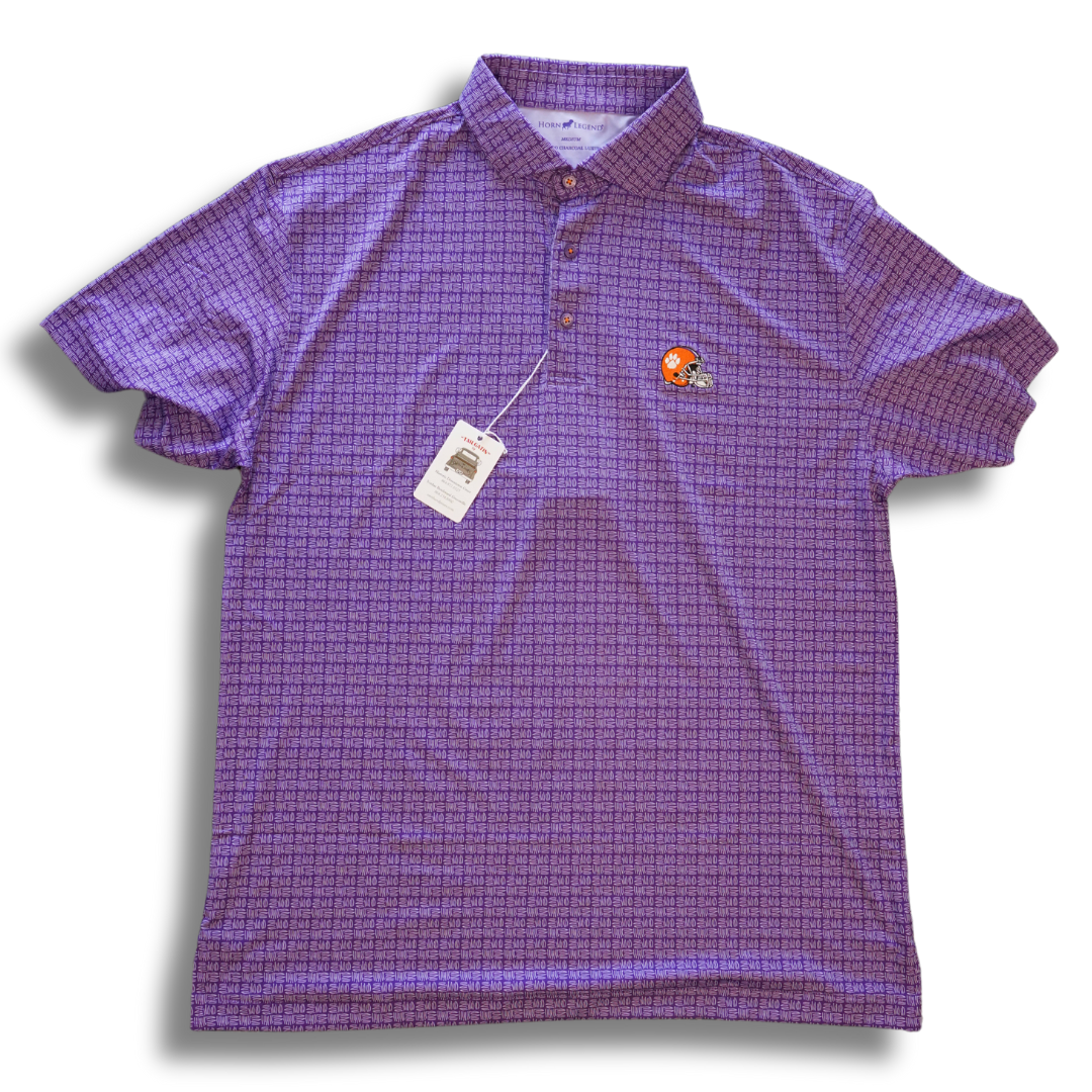 Clemson Helmet Polo