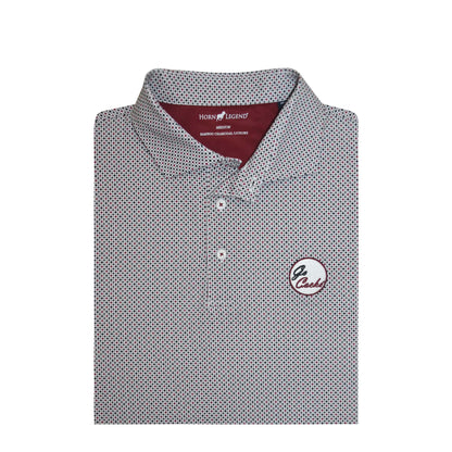 HL Sport Diamond Print Go Cocks Polo