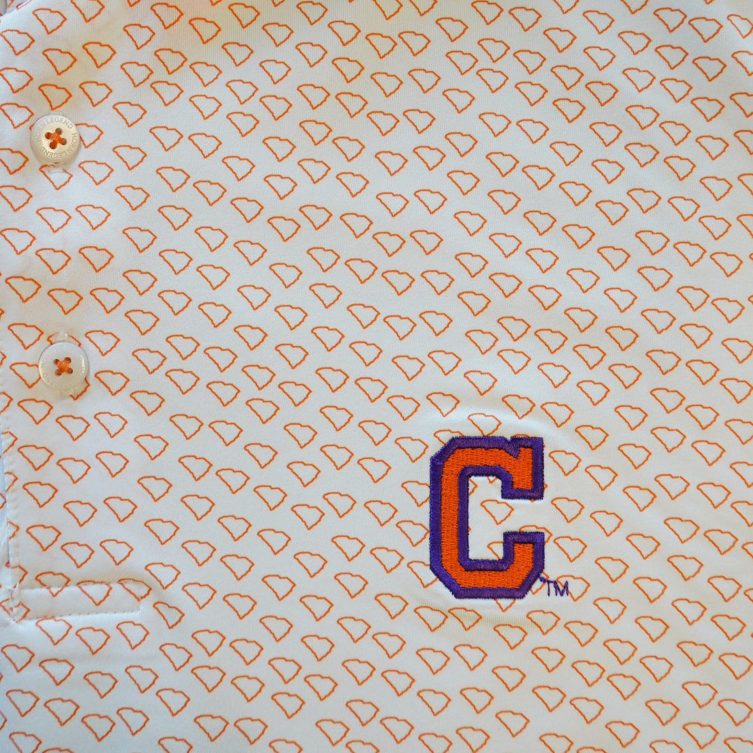 Clemson Block C Polo