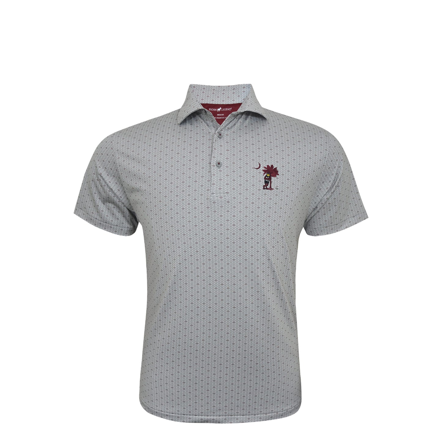 HL Sport Football Print Cocky Leaning on Tree Polo