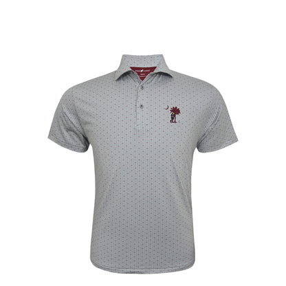 HL Sport Football Print Cocky Leaning on Tree Polo