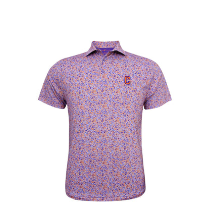 HL2113 Clemson Paisley Polo