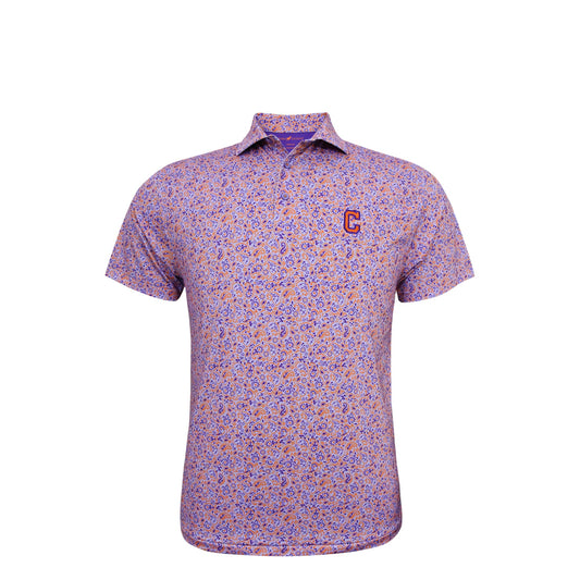 HL2113 Clemson Paisley Polo