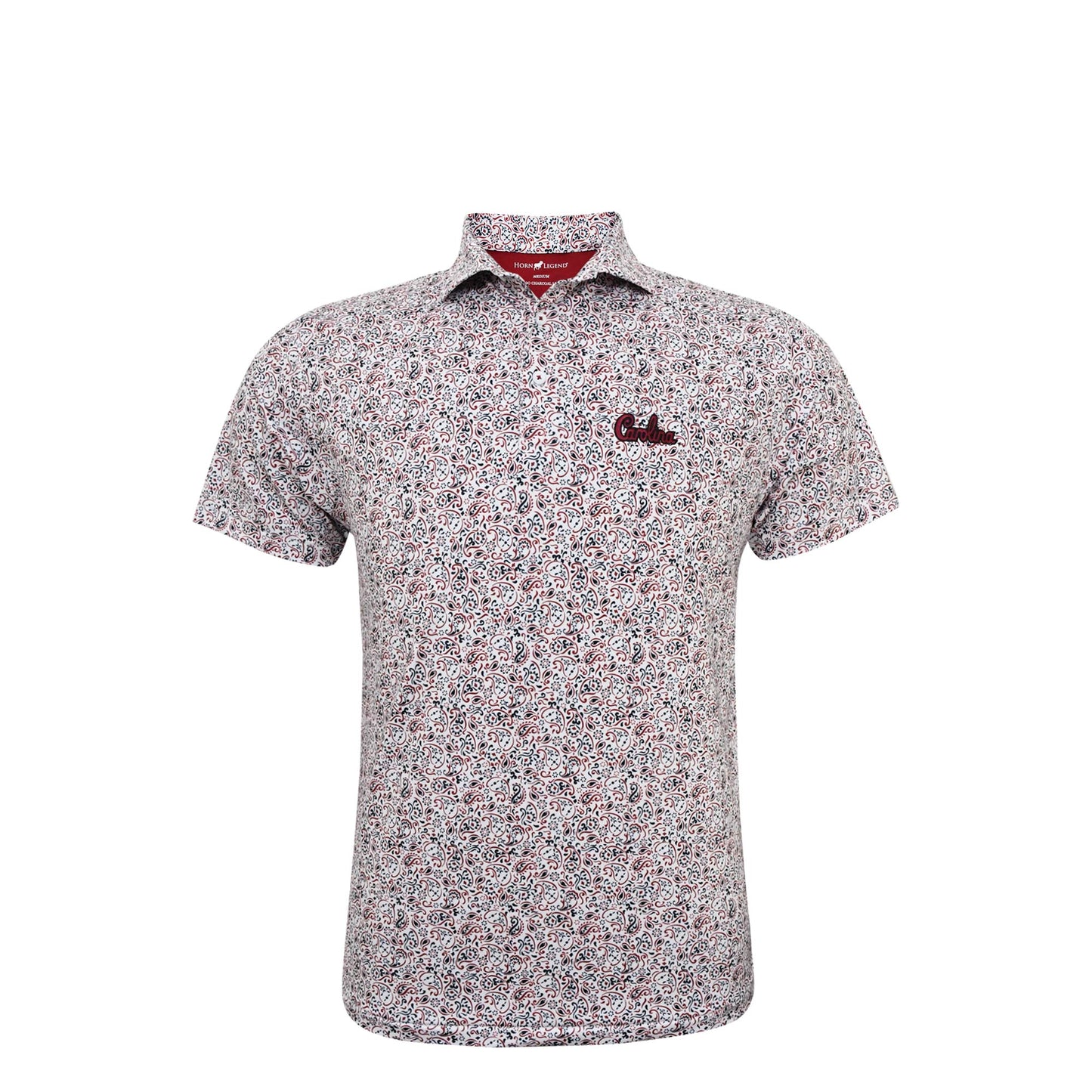HL2113 South Carolina Carolina Script Paisley Polo