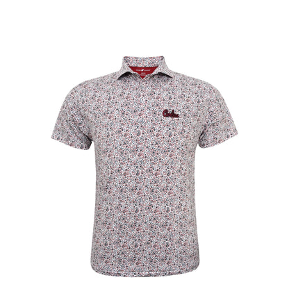 HL2113 South Carolina Carolina Script Paisley Polo