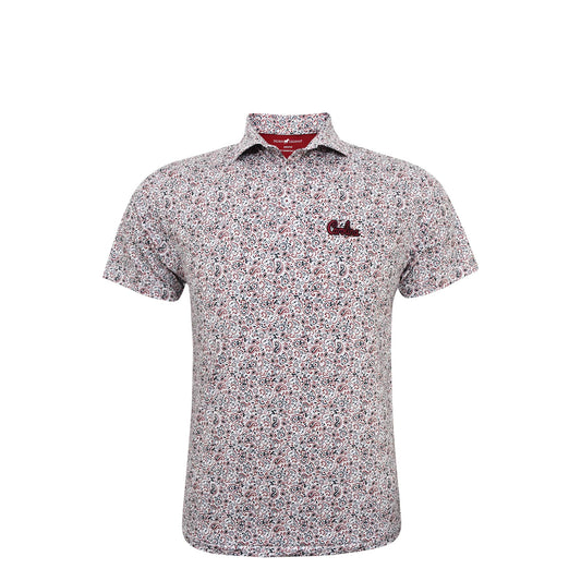 HL2113 South Carolina Carolina Script Paisley Polo