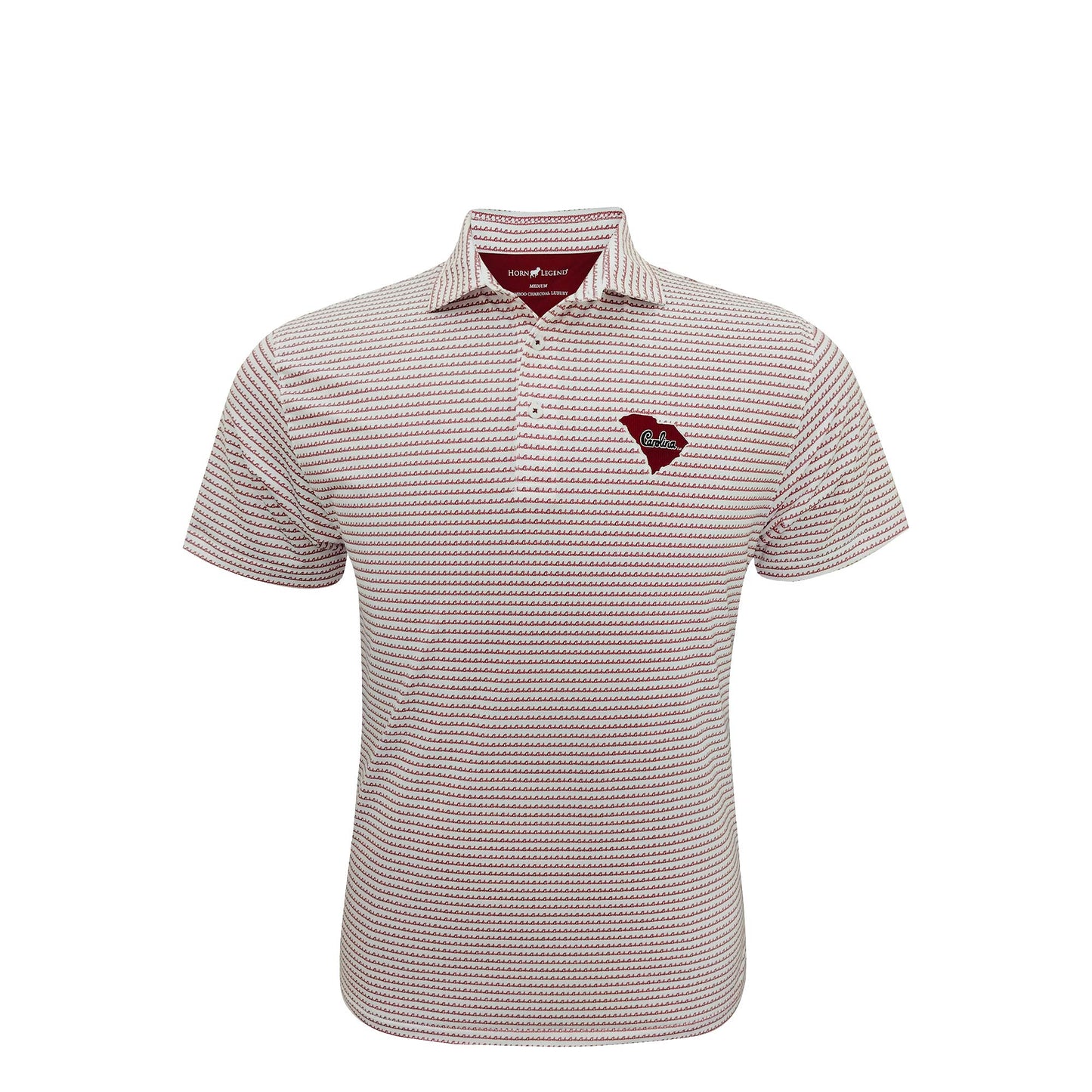 HL Sport Carolina Script Stripe Polo