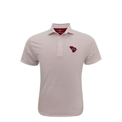 HL Sport Carolina Script Stripe Polo