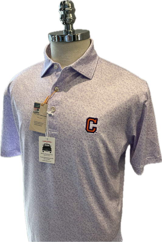 Peter Millar Micro Print Block C Polo