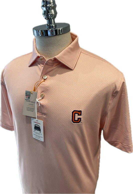 Peter Millar Micro Print Block C Polo