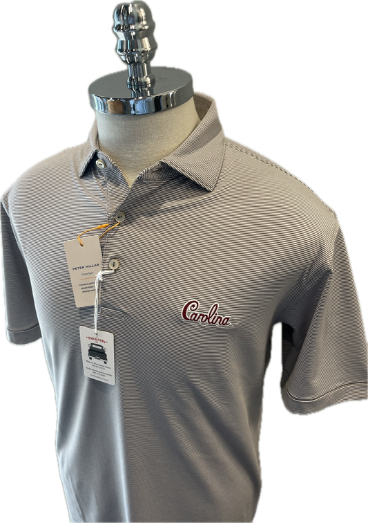 Peter Millar Stripe Carolina Script Polo