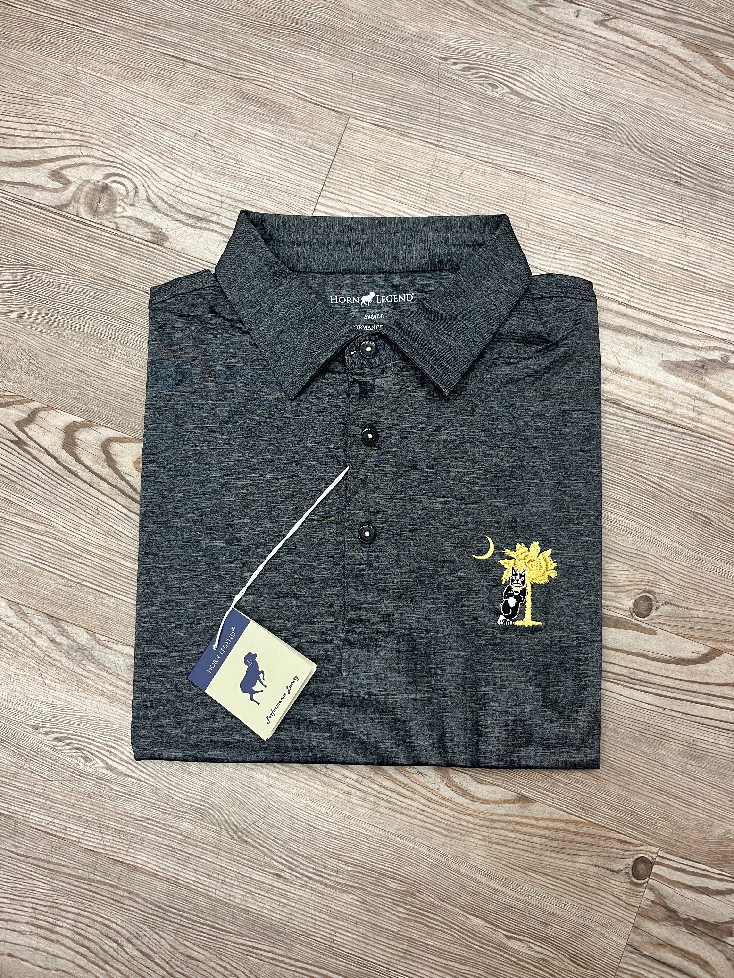 Wofford Terrier Solid Polo