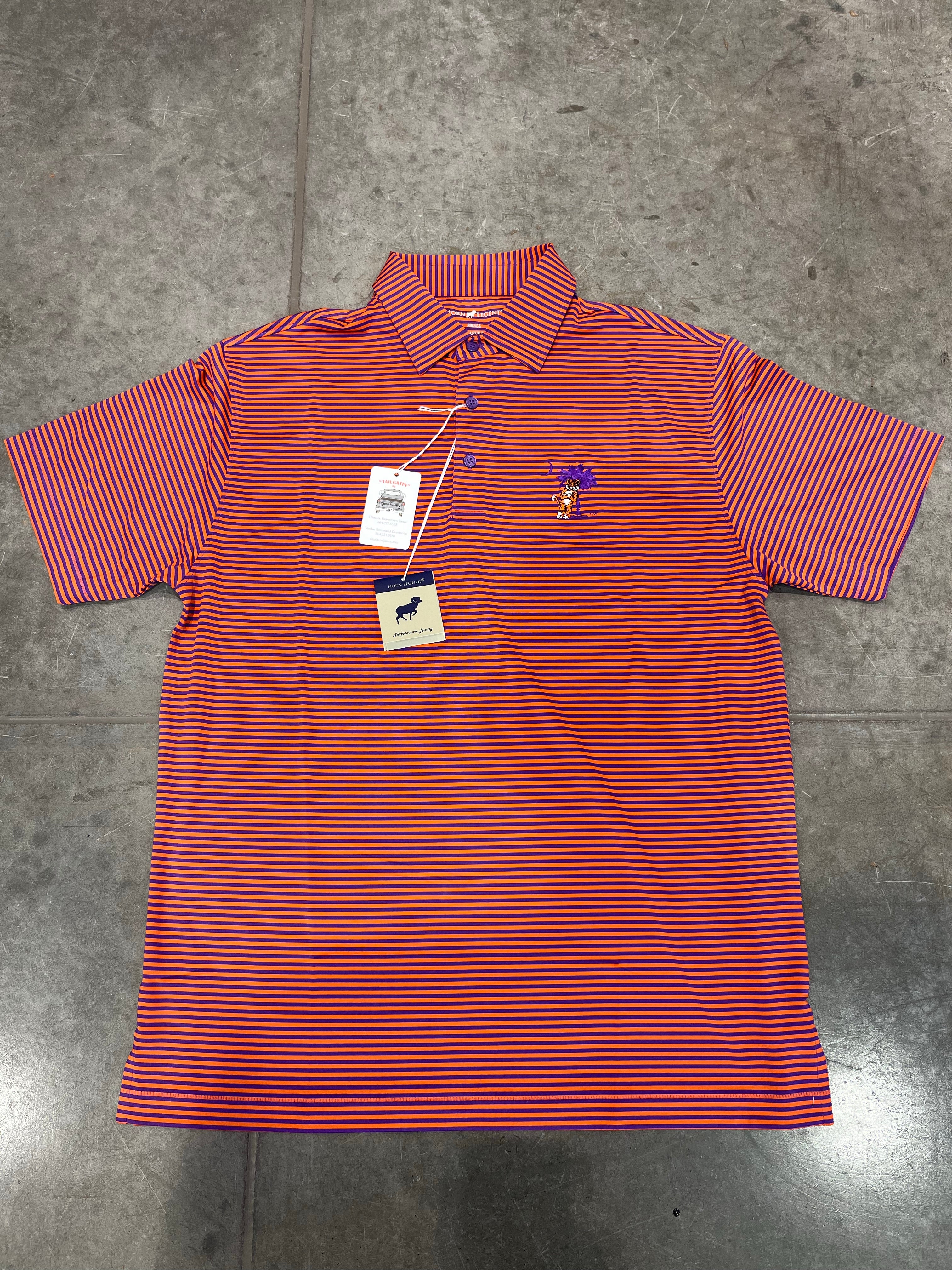 HL Sport Tiger Leaning On Tree Polo