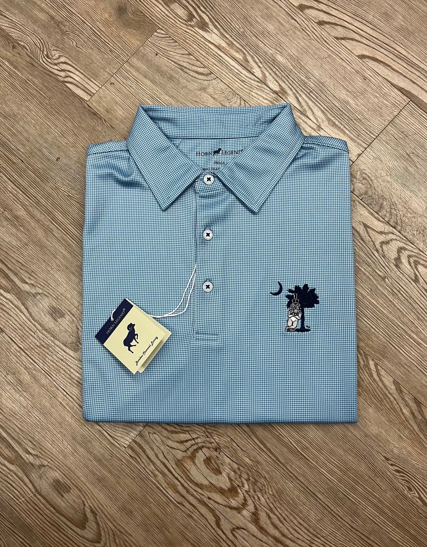 Citadel Bulldog Mini Check Polo